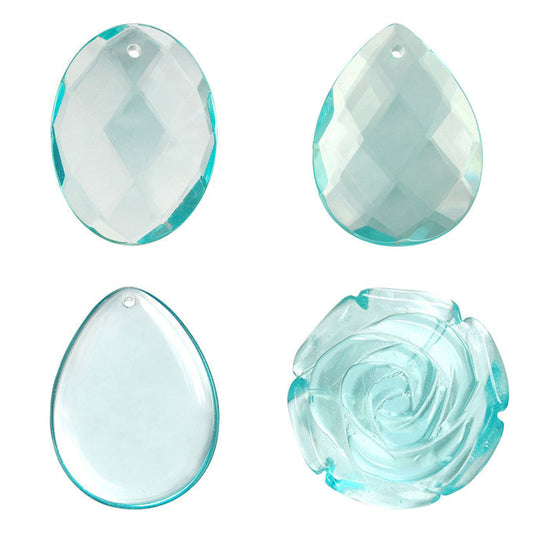 aqua-quartz-glass-pendants - enlarged variation overview