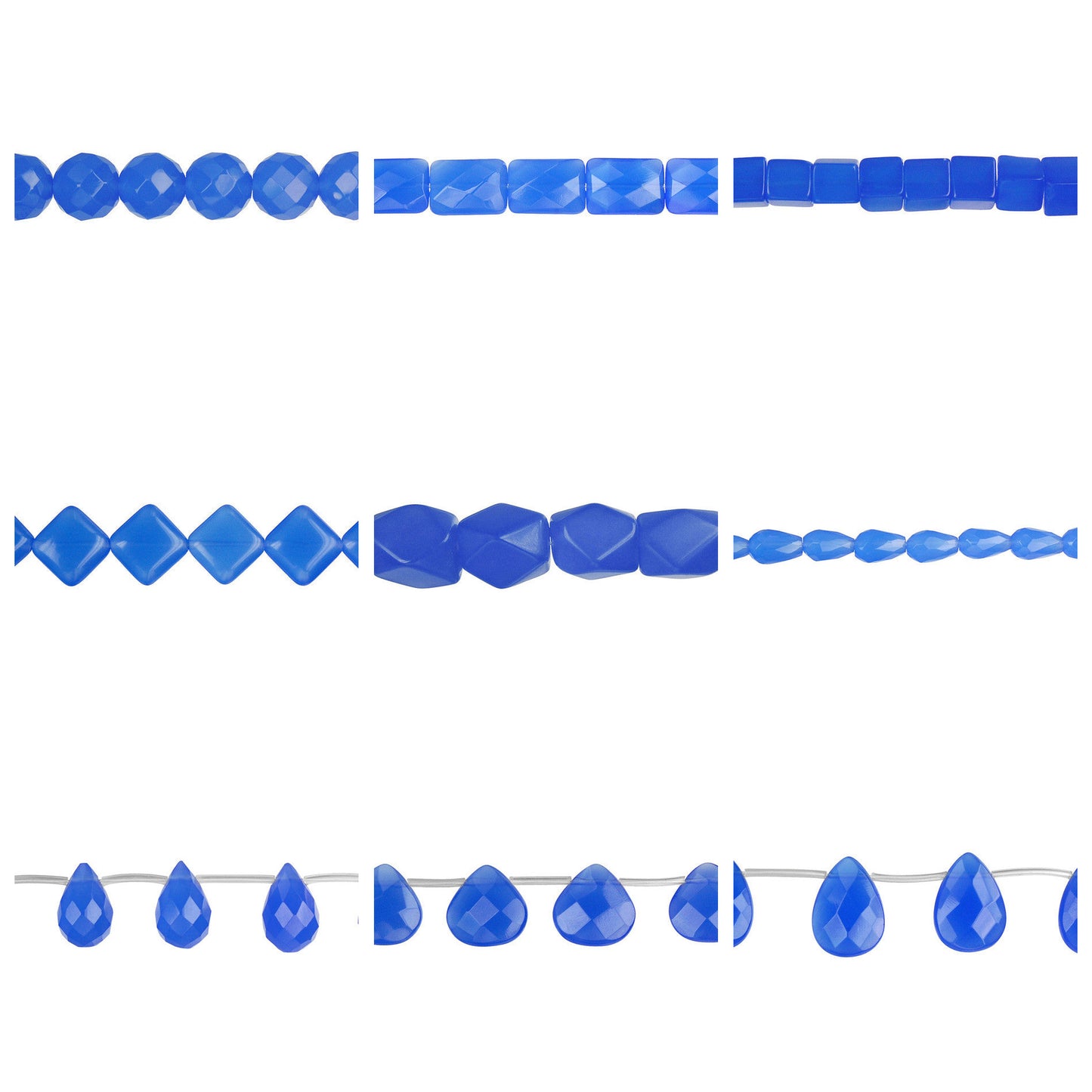 blue-quartz-glass-beads - enlarged variation overview