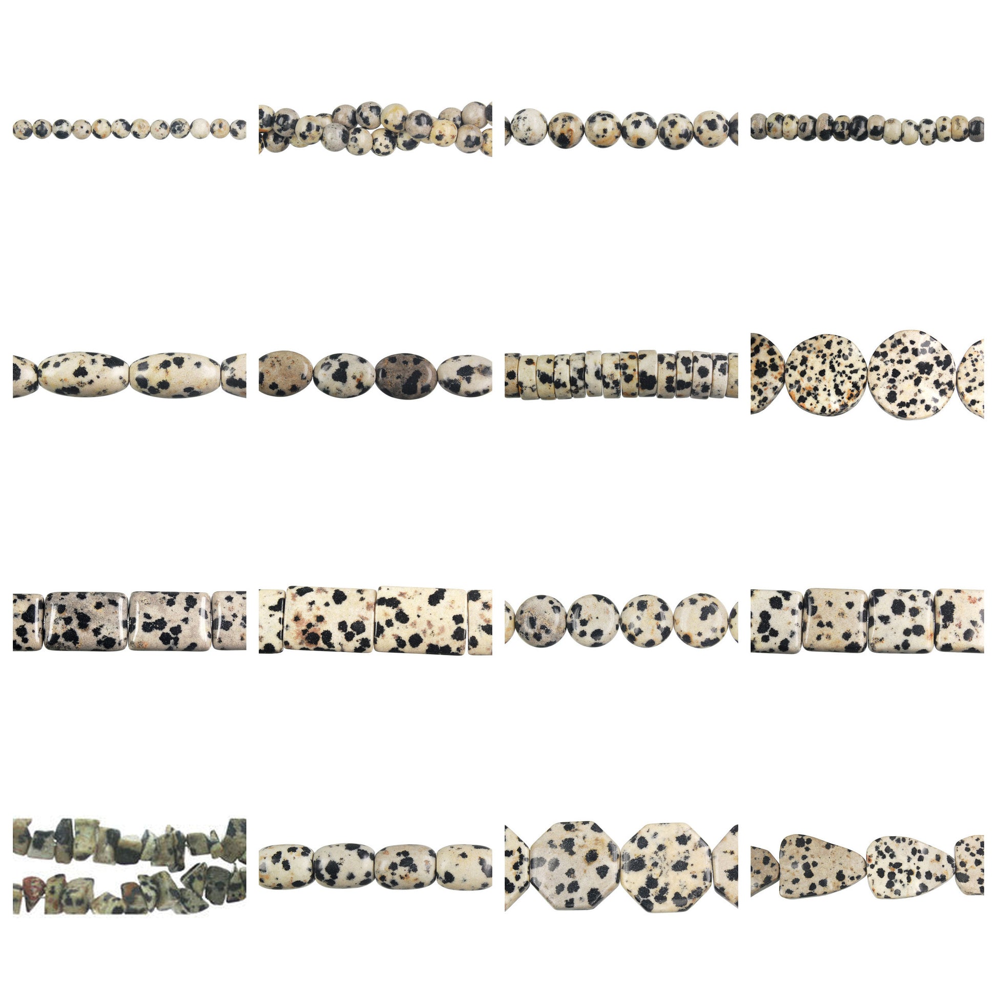 dalmatian-jasper-gemstone-beads - enlarged variation overview