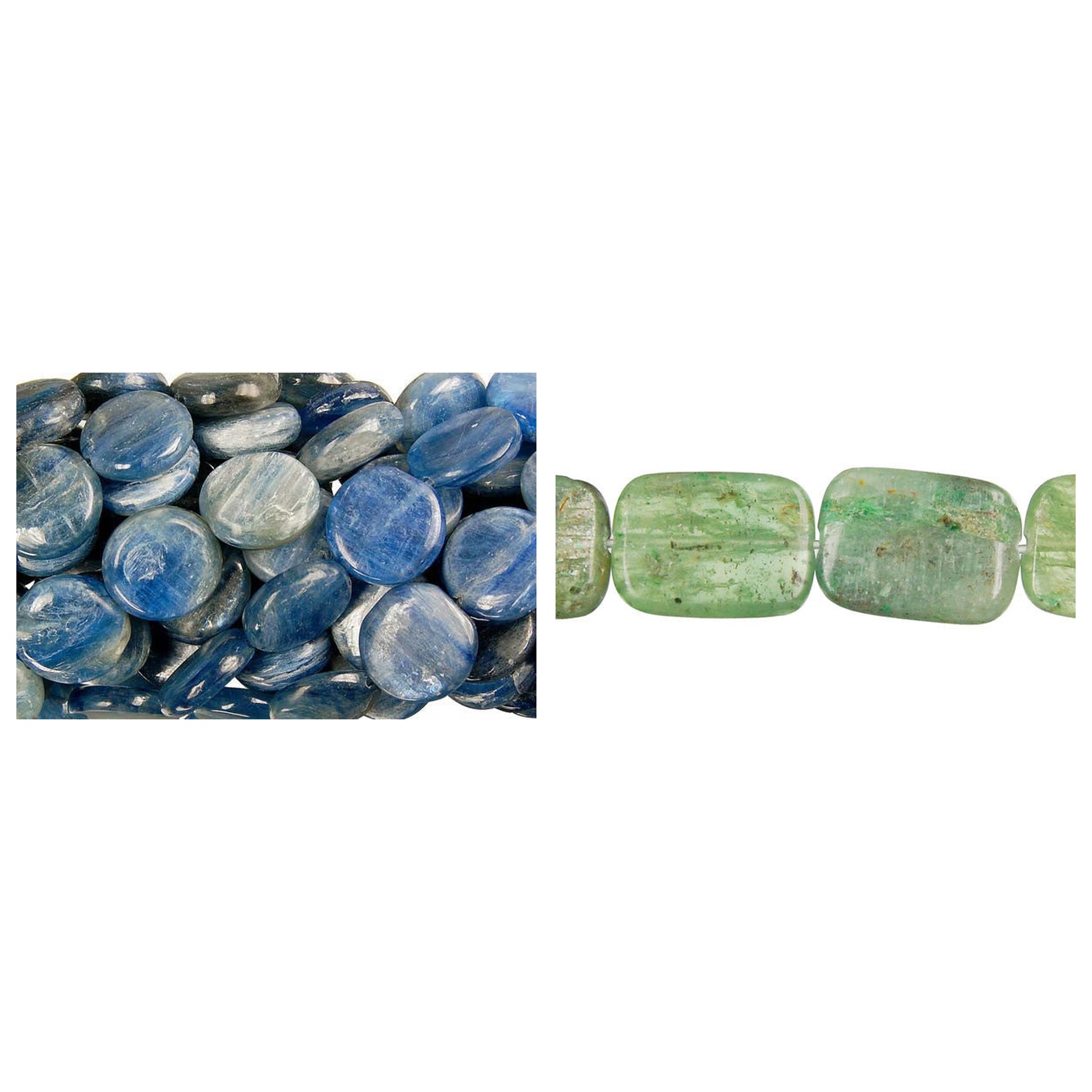 kyanite-gemstone-beads - enlarged variation overview