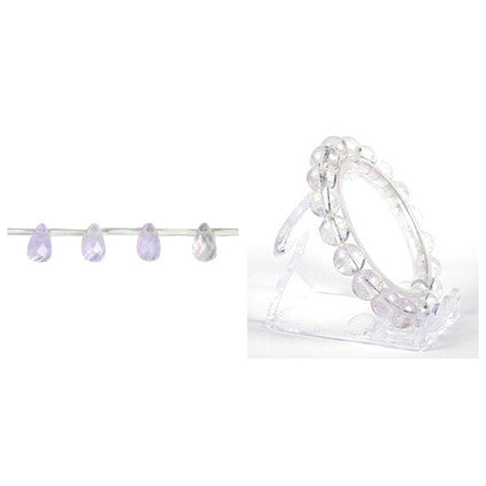 lavender-quartz-glass-beads - enlarged variation overview