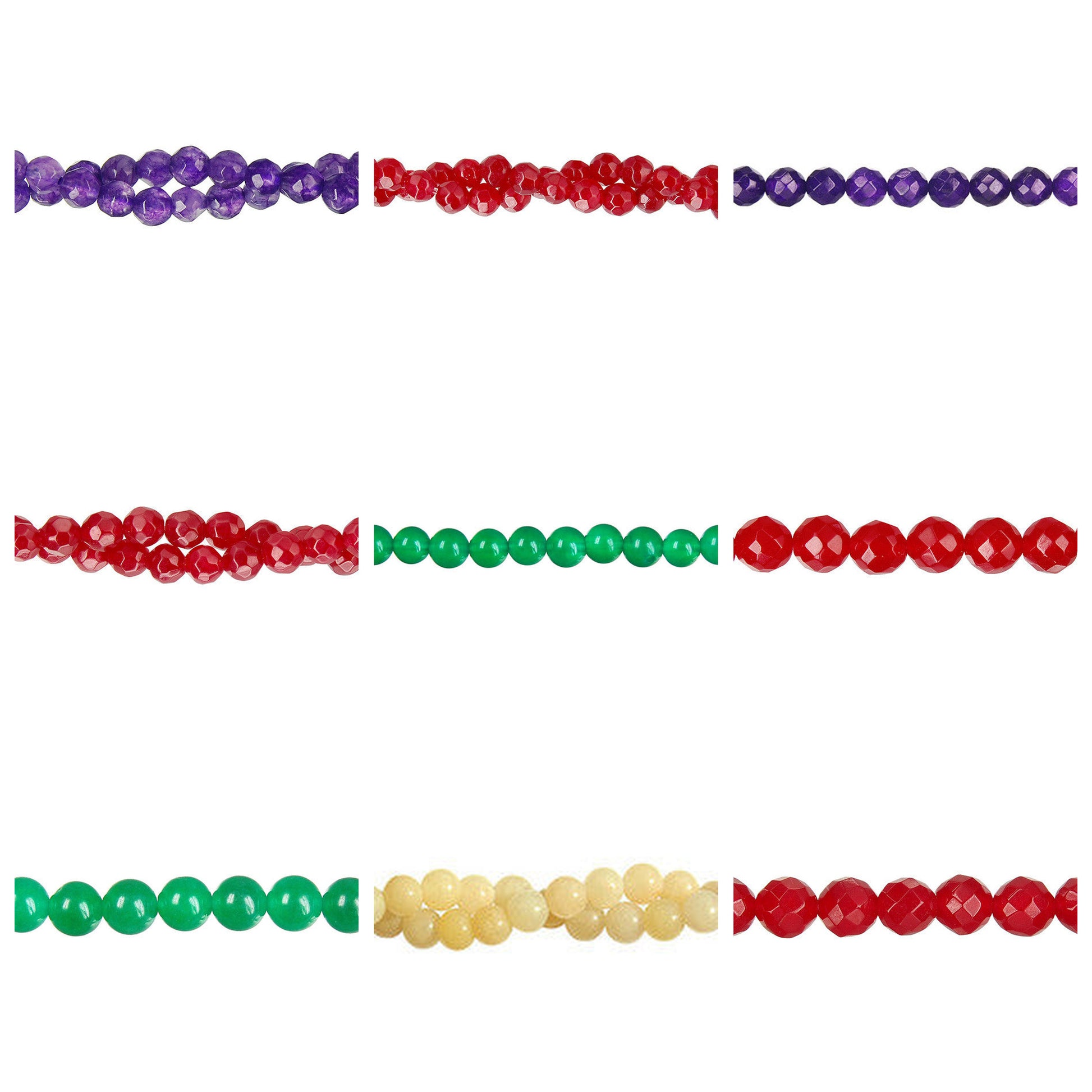 marble-dyed-gemstone-beads - enlarged variation overview
