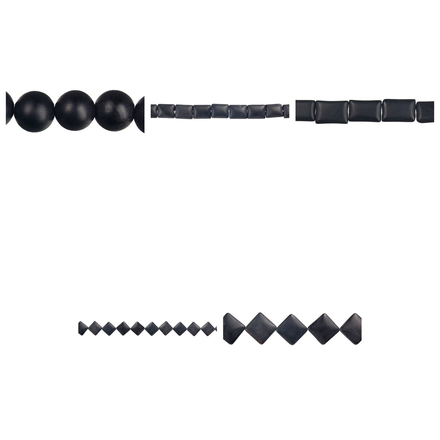 matte-onyx-beads - enlarged variation overview