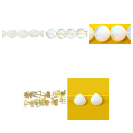 opalite-beads - enlarged variation overview