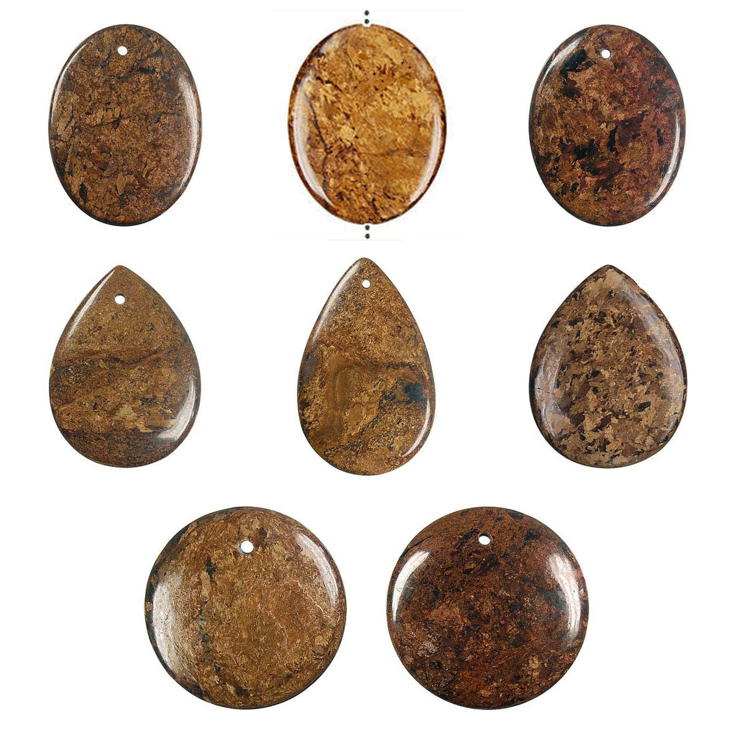 pendant-bronzite-pendants - enlarged variation overview