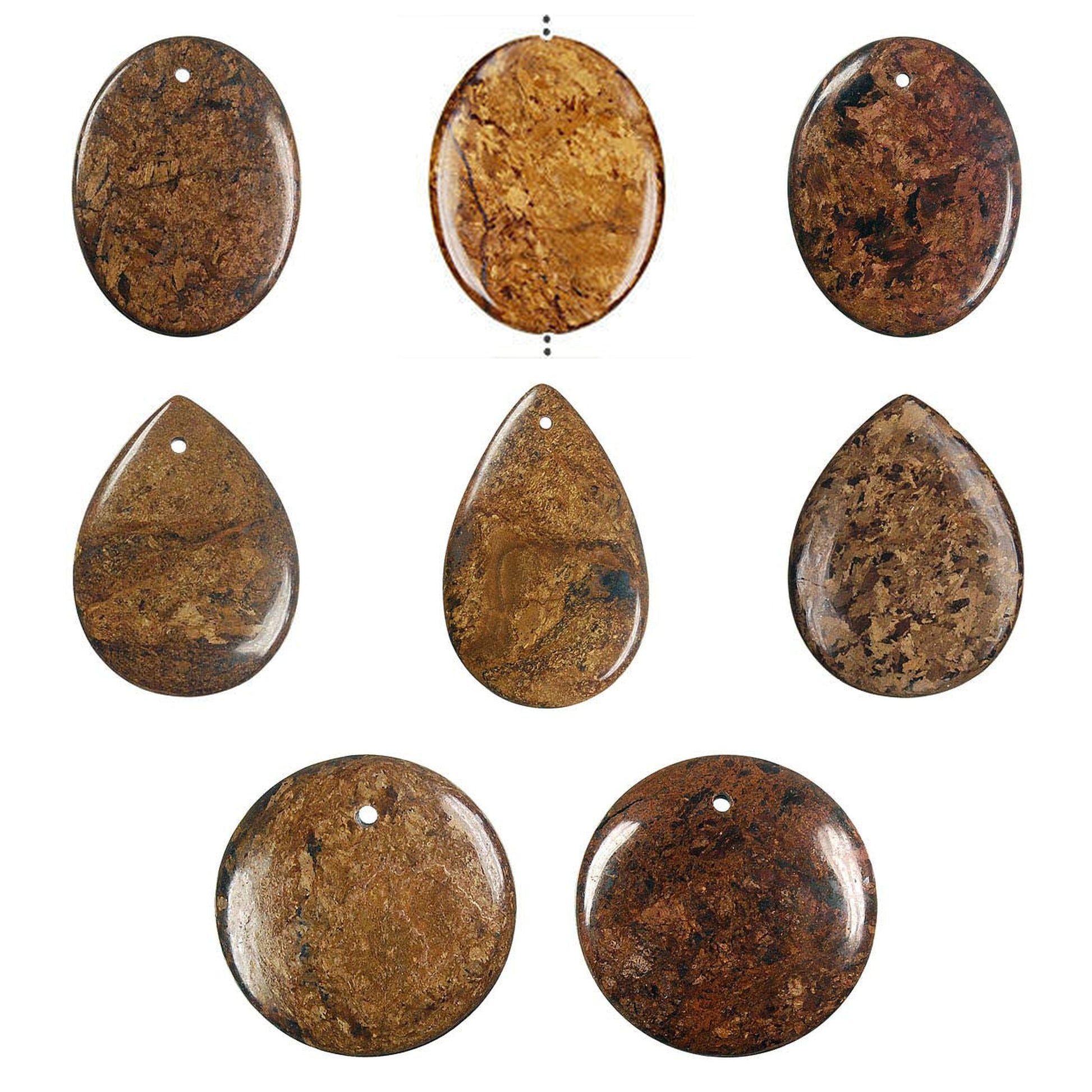 pendant-bronzite-pendants - enlarged variation overview