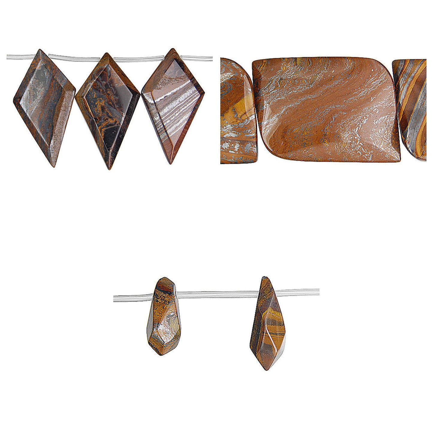 pendant-tiger-iron-aaa-pendants - enlarged variation overview