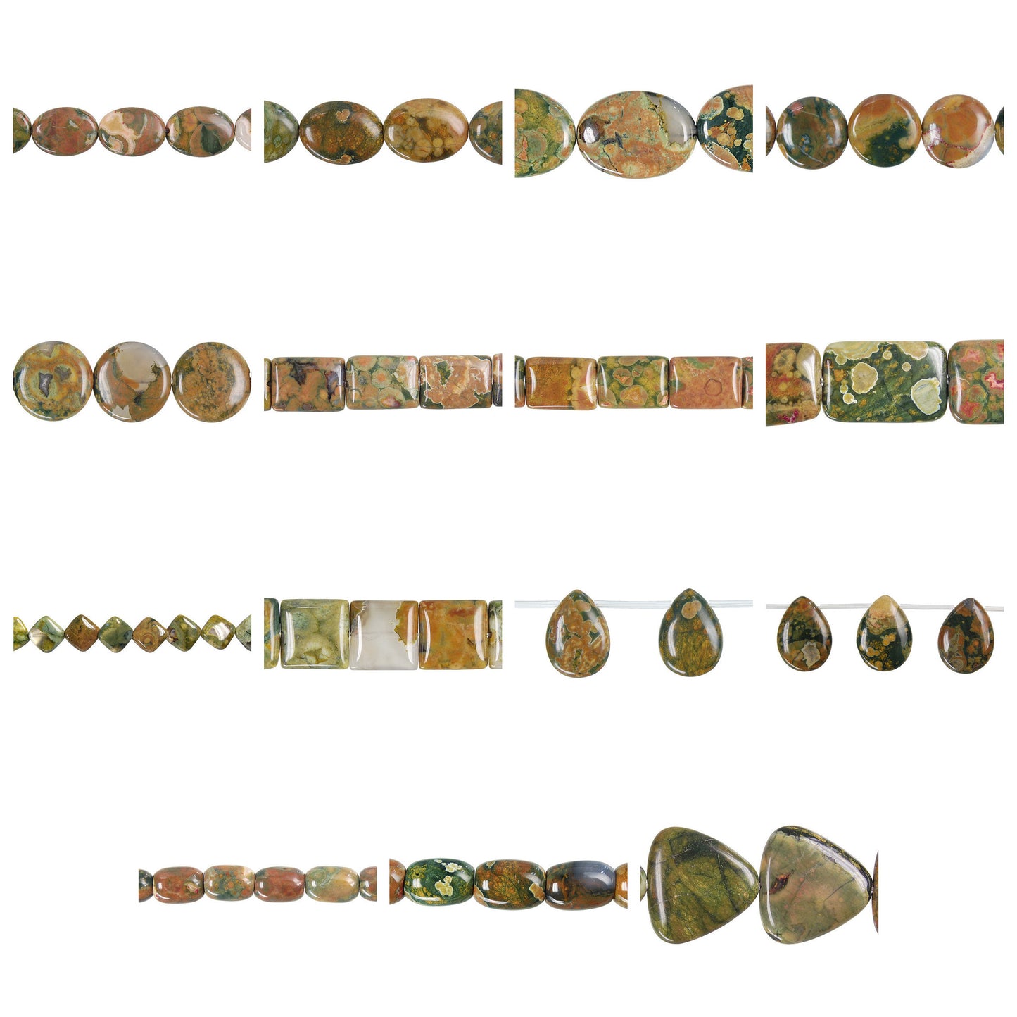 rhyolite-gemstone-beads - enlarged variation overview