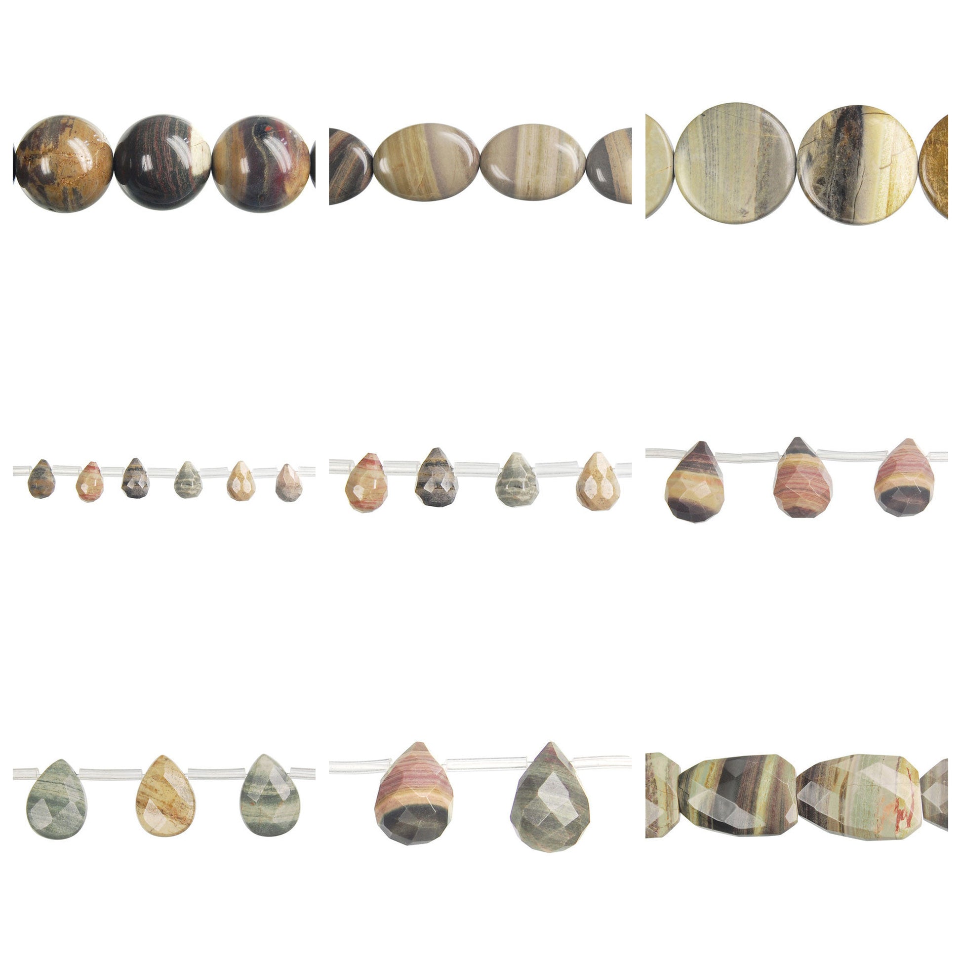 silvermist-gemstone-beads - enlarged variation overview