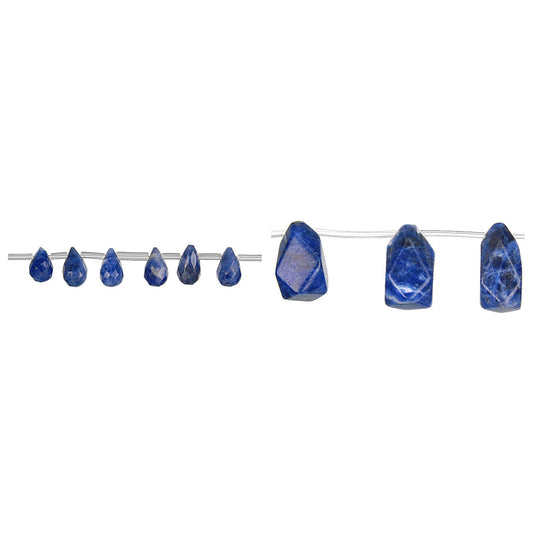 sodalite-gemstone-beads - enlarged variation overview