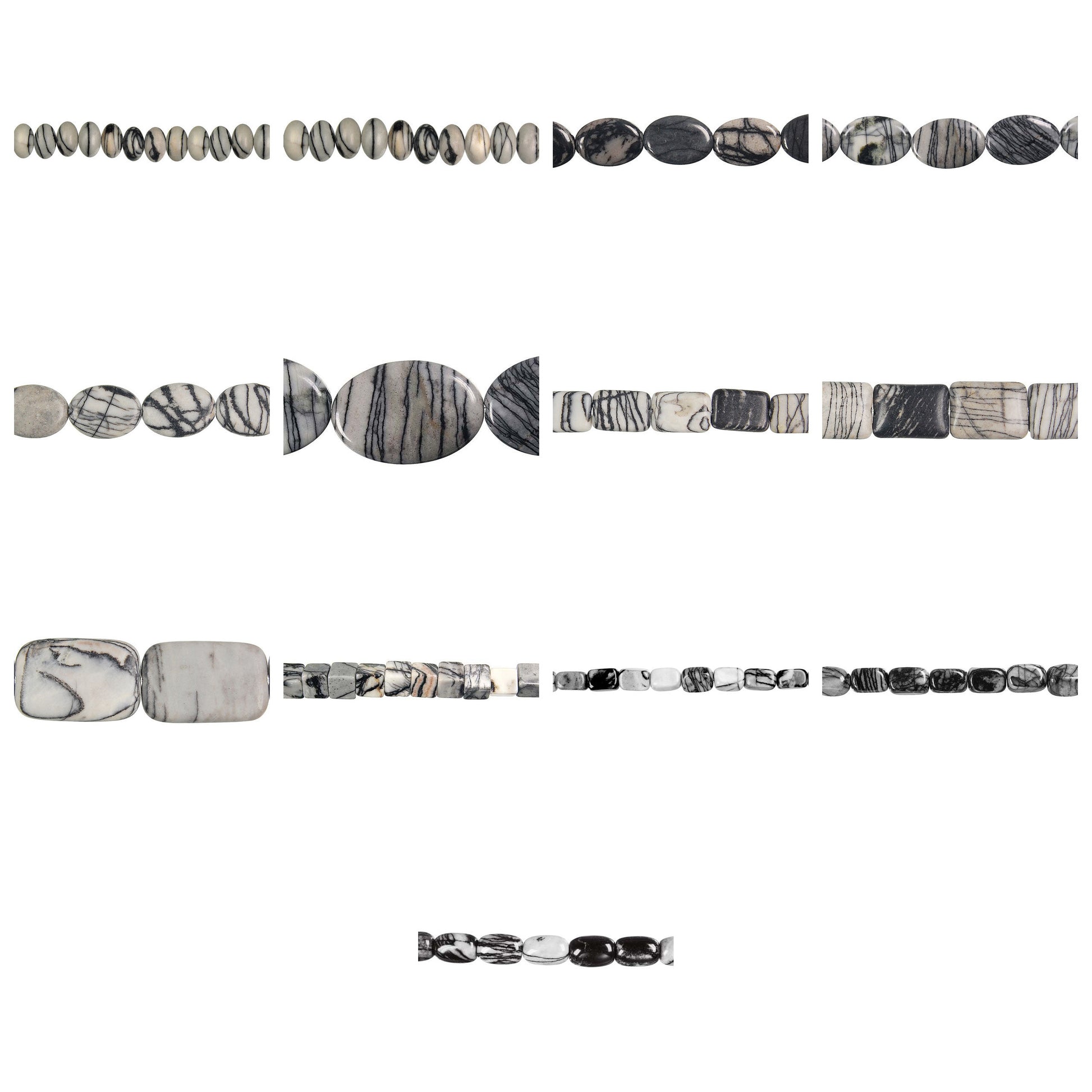 spider-webbed-jasper-gemstone-beads - enlarged variation overview